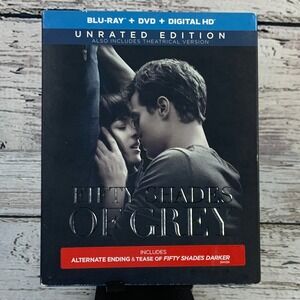 Fifty Shades of Grey [2015 Blu-ray +‎ DVD] Unrated Edition Movie